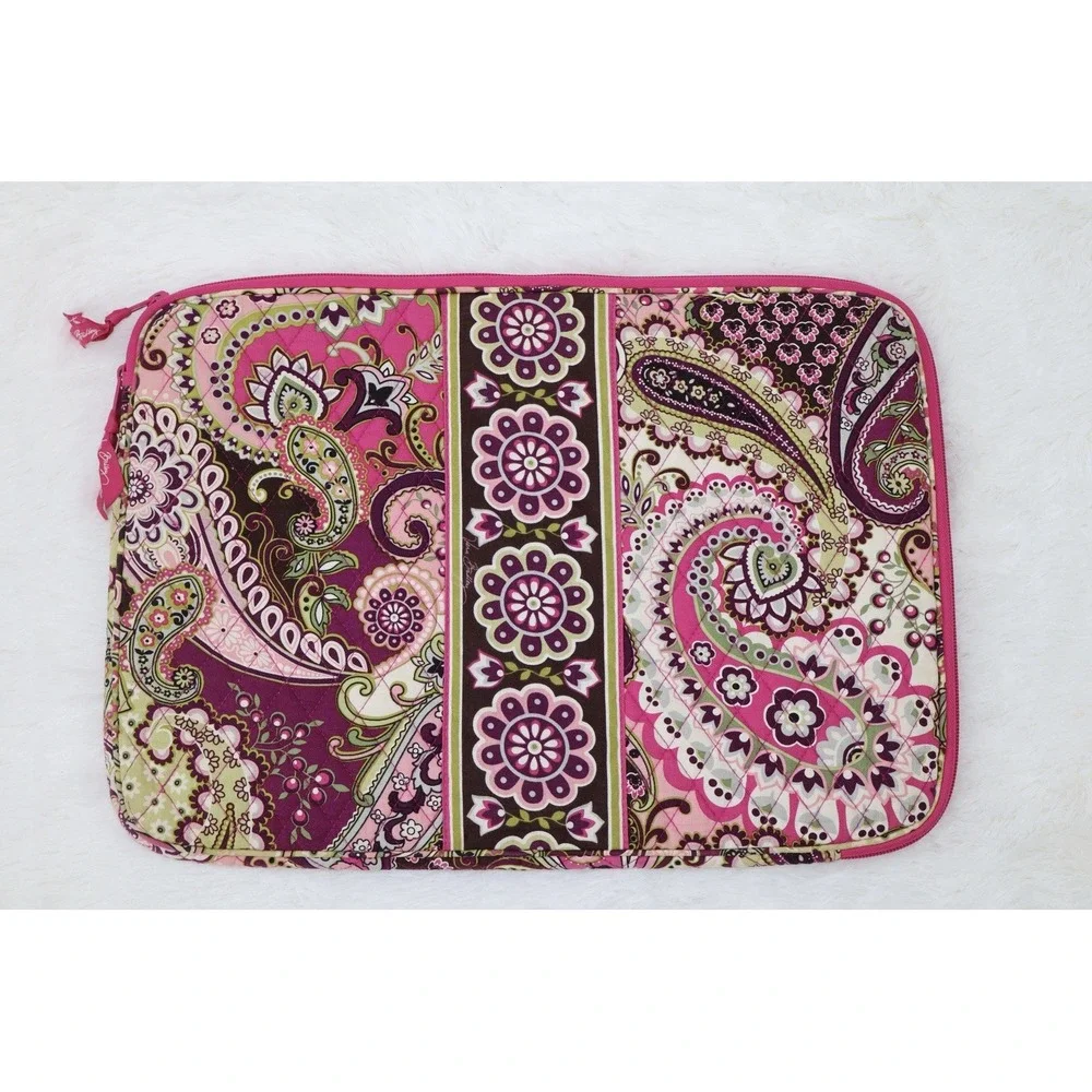 Vintage Vera Bradley Plum Crazy Quilted 17